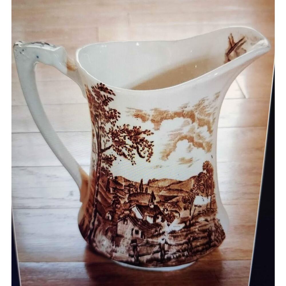 Alfred Meakin Reverie Transferware Pitcher - Picture 4 of 4